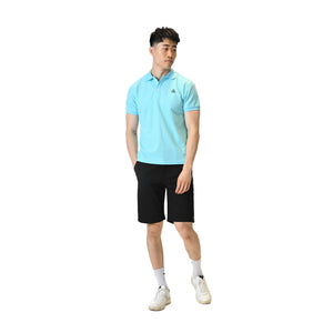 Cloud Drift Sky Blue Polo Shirt
