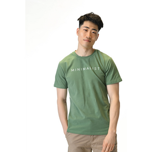 Minimal Moss Green T-Shirt