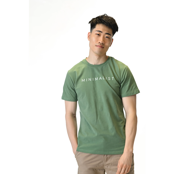 Minimal Moss Green T-Shirt