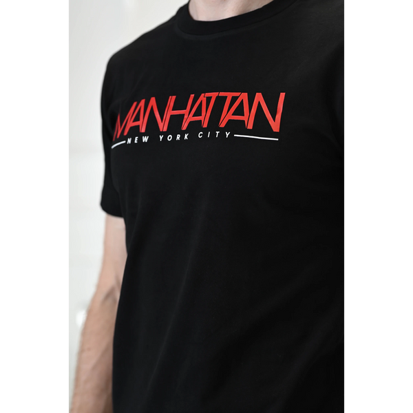 Midnight Manhattan Black T-Shirt