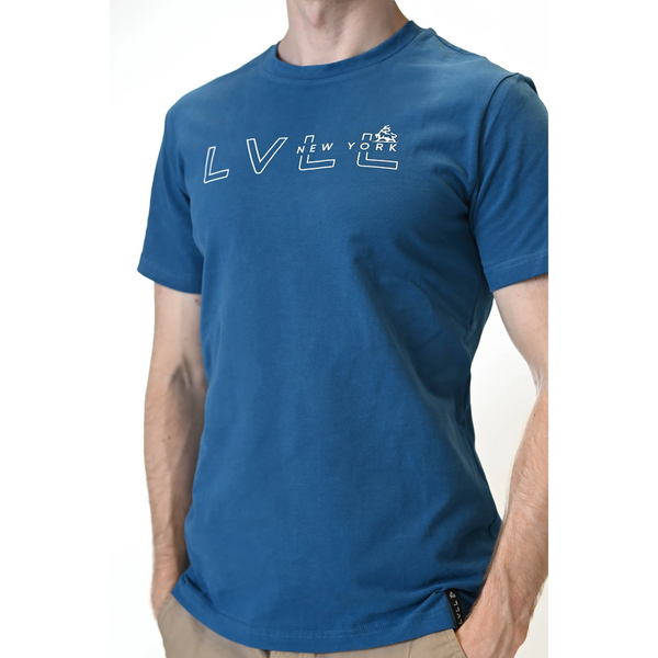 Nautical Edgy Blue T-Shirt