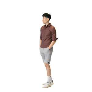 Smoke Move Light Grey Dress Shorts