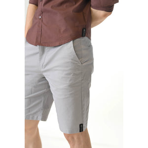 Smoke Move Light Grey Dress Shorts