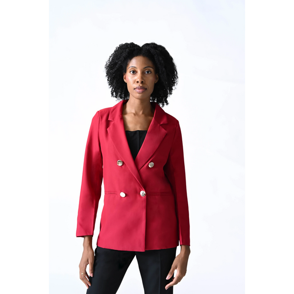 GOLD CLASP BLAZER