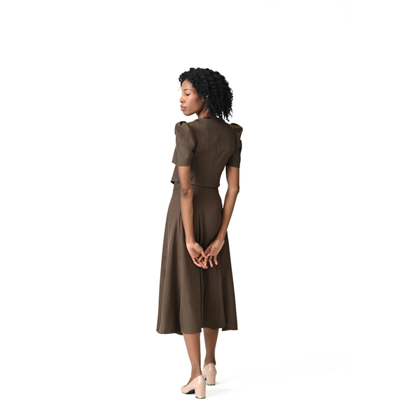 OCTAVIA CROP & CINCH SKIRT SET